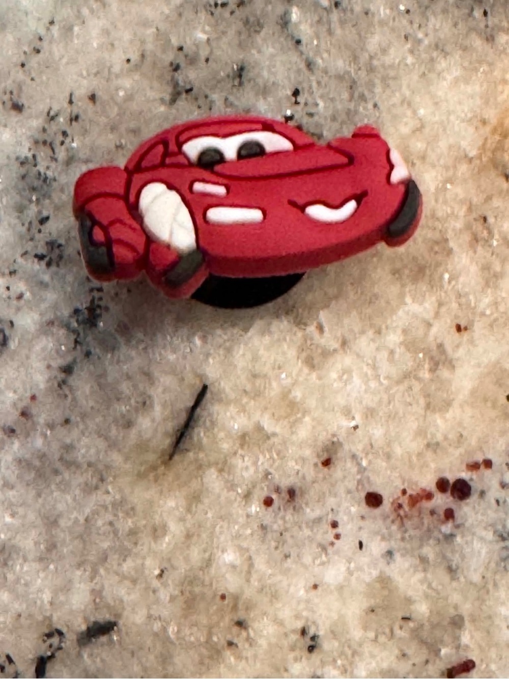 CROCS Red Lightning McQueen Jibbitz Charm